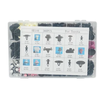 Kit di clip in plastica per auto Toyota, Lexus 360 pezzi - immagine 3