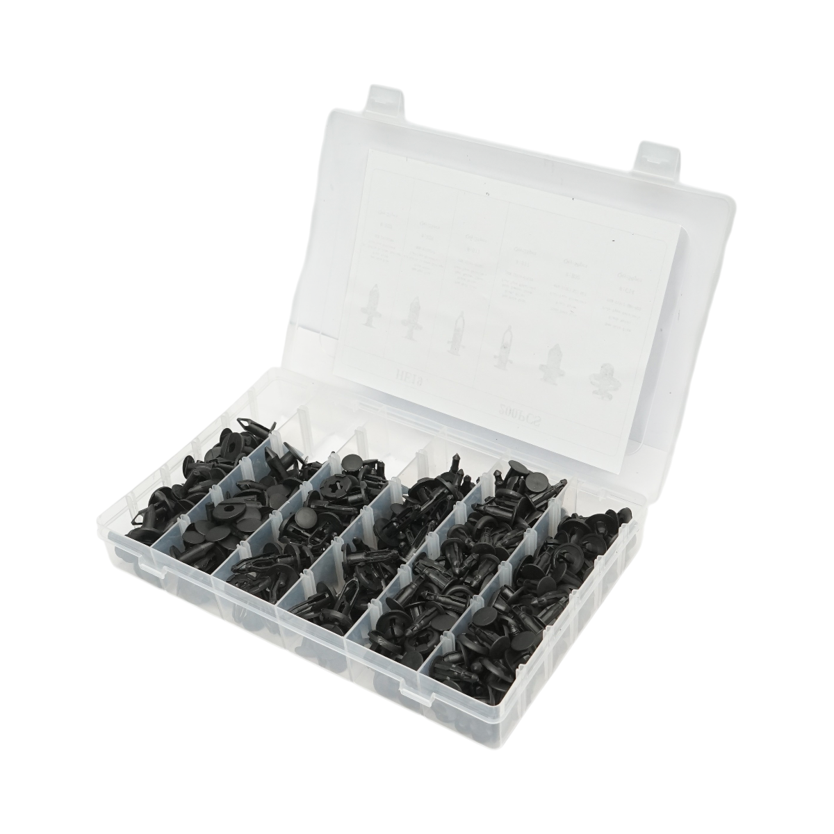 Kit di clip in plastica universali per auto da 200 pezzi - immagine 4