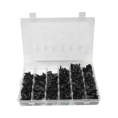 Kit di clip in plastica universali per auto da 200 pezzi