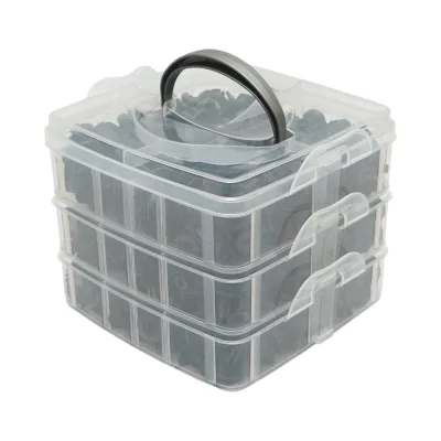 Kit di clip per auto da 620 pezzi con 5 strumenti di rimozione Breckner Germany - immagine 2