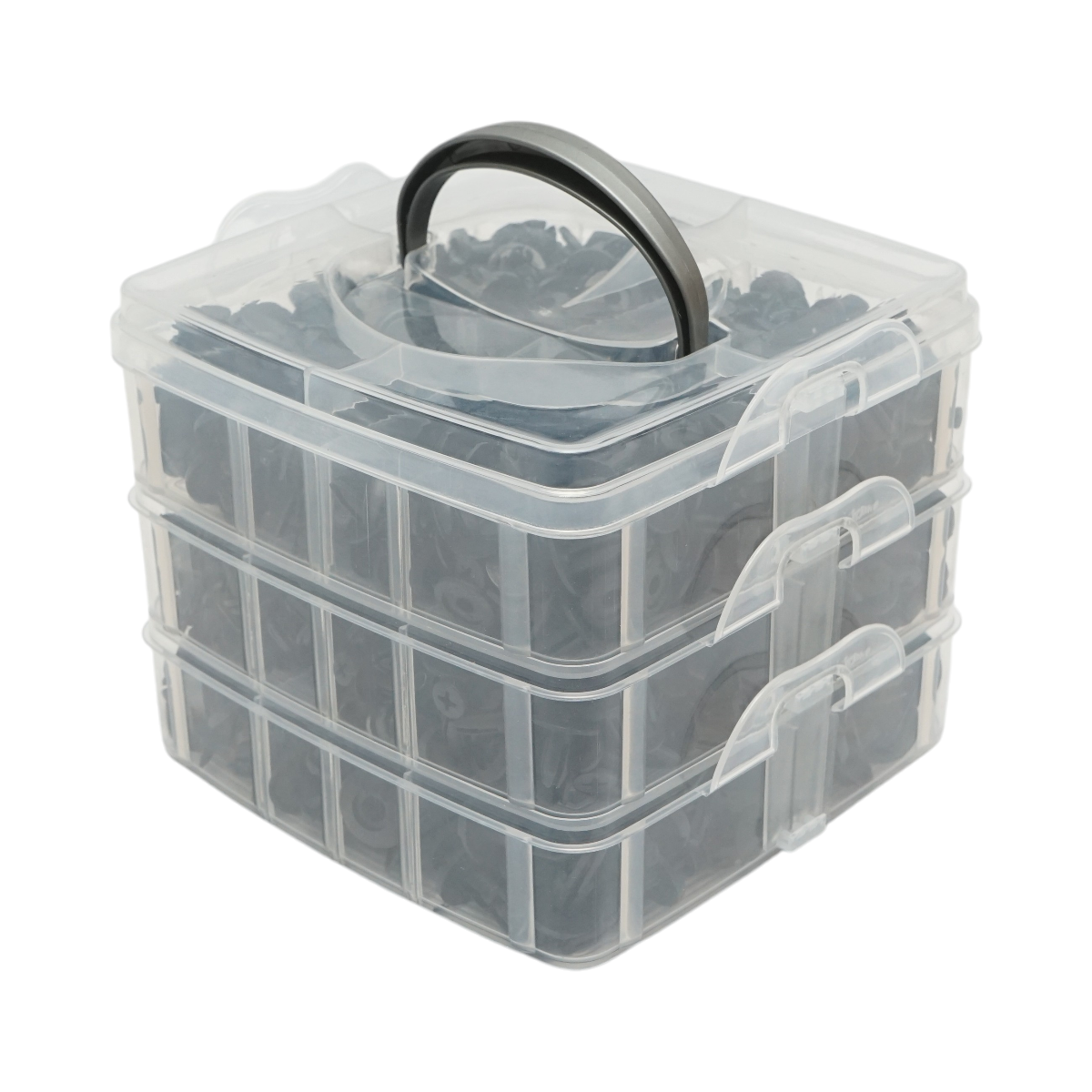 Kit di clip per auto da 620 pezzi con 5 strumenti di rimozione Breckner Germany - immagine 2