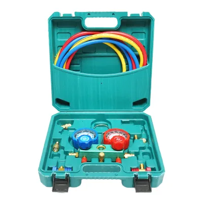 Kit di controllo e ricarica del sistema di aria condizionata per auto, freon R22, R32, R134a, R410a