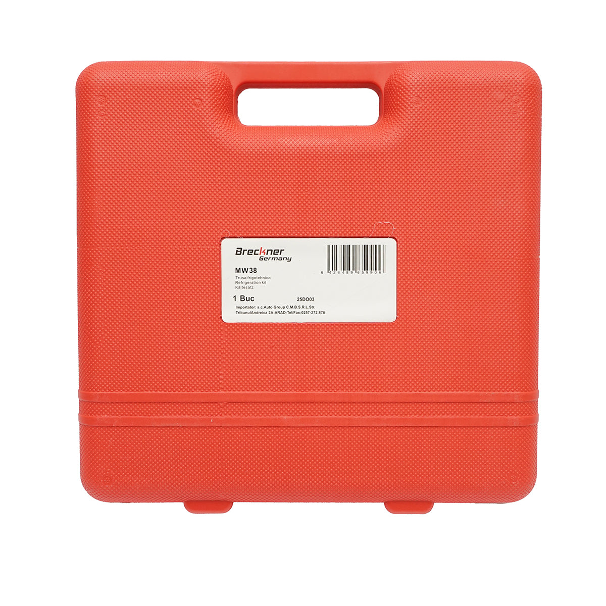 Kit di controllo e ricarica del sistema di aria condizionata per auto, freon R22, R32, R134a, R410a Breckner Germany - immagine 5