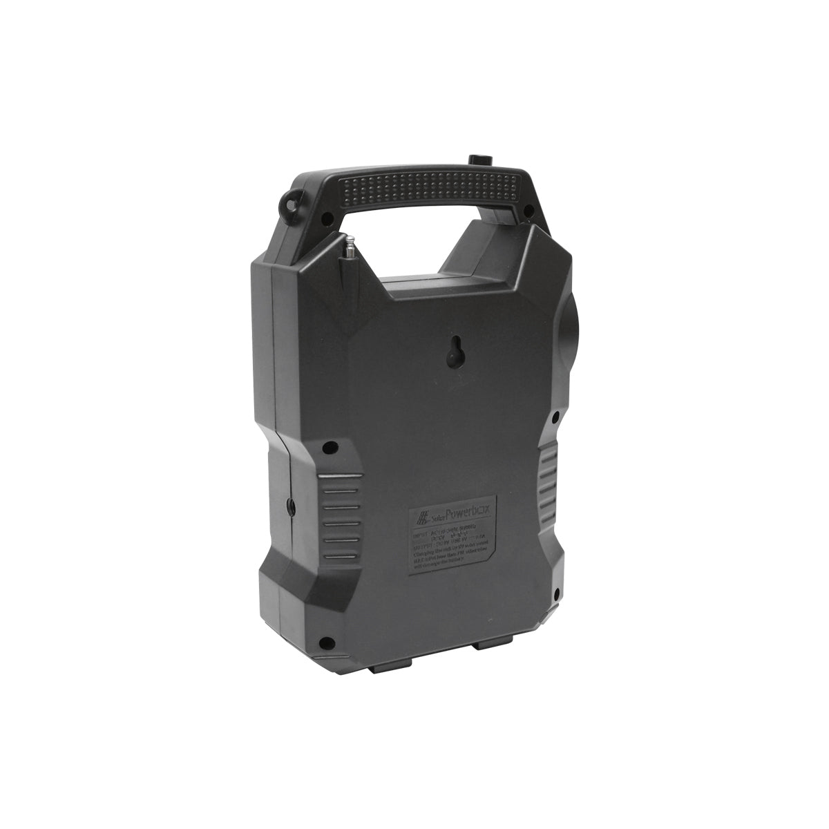 Kit di illuminazione LED portatile con 3 lampadine/proiettore, radio FM, telecomando a pannello solare e batteria da 6 V, 3 Ah per la pesca in campeggio GD-8060 - immagine 5