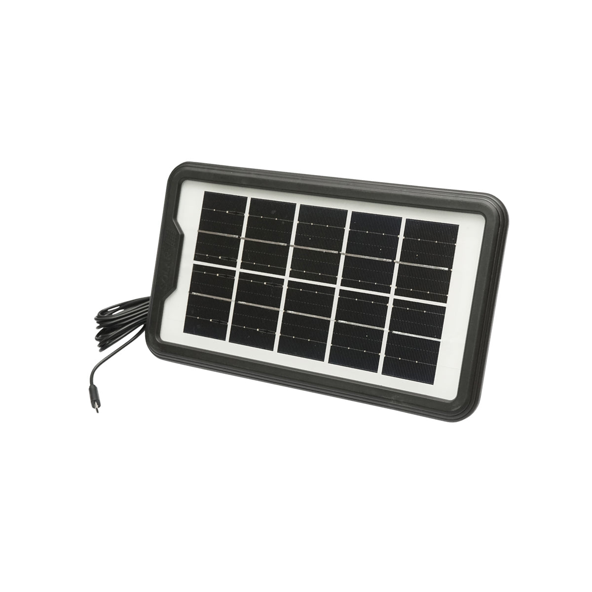 Kit di illuminazione LED portatile con 4 lampadine/proiettore, radio FM, pannello solare e batteria da 3,7 V, 10000 mAH per la pesca in campeggio GD-8072 - immagine 6