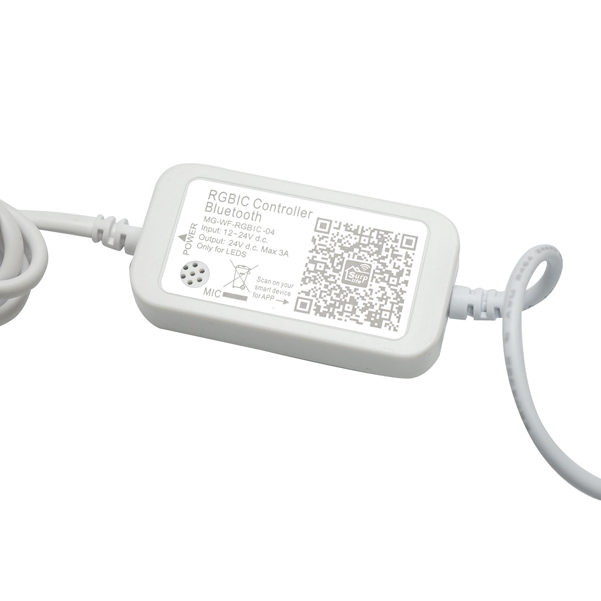 Kit di luci decorative intelligenti RGBIC da 15 m per esterni con telecomando, controllo vocale e app Surplife. - immagine 5