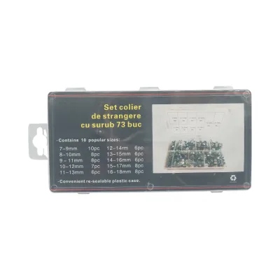 Kit di morsetti a vite da 73 pezzi Breckner Germany - immagine 3