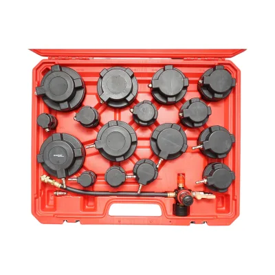 Kit di prova della pressione del sistema turbocompressore 31-110 mm 17 pezzi Breckner Germany - immagine 2