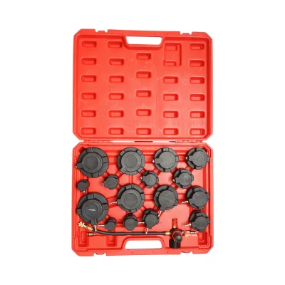 Kit di prova della pressione del sistema turbocompressore 31-110 mm 17 pezzi Breckner Germany