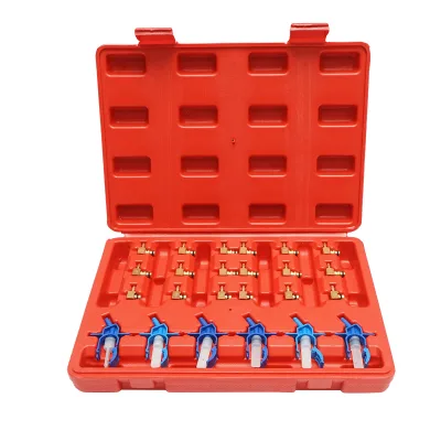 Kit di prova e pulizia degli iniettori di benzina da 24 pezzi Breckner Germany
