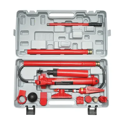 Kit di riparazione carrozzeria auto 10 t Martinetto Idraulico Kit di Strumenti di Riparazione carrozzeria - immagine 3