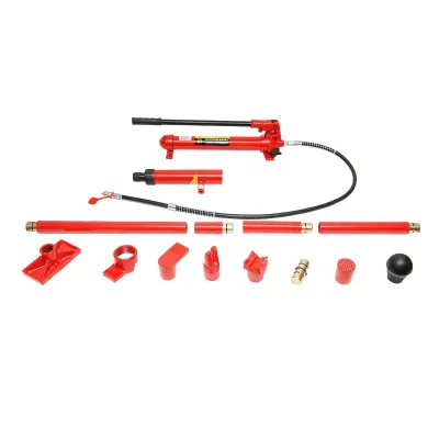 Kit di riparazione carrozzeria auto da 10 t Martinetto Idraulico Kit di Strumenti di Riparazione carrozzeria - immagine 3