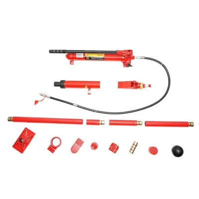 Kit di riparazione carrozzeria auto da 10 t Martinetto Idraulico Kit di Strumenti di Riparazione carrozzeria - immagine 2
