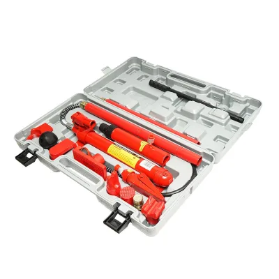 Kit di riparazione carrozzeria auto da 10 t Martinetto Idraulico Kit di Strumenti di Riparazione carrozzeria - immagine 5