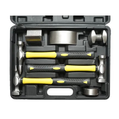 Kit di riparazione carrozzeria da 7 pezzi con martelli e incudini Breckner Germany - immagine 3