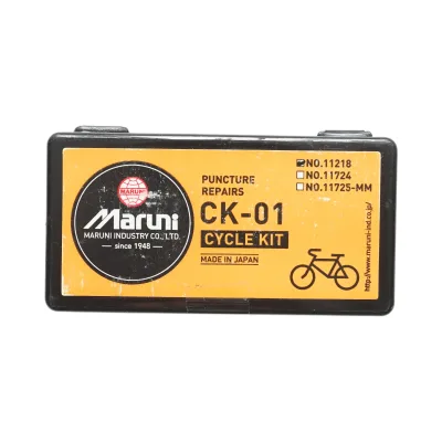 Kit di riparazione per camere d'aria di biciclette, motociclette, carriole e tuk-tuk, 8 pezzi, modello CK-01, prodotto da Maruni Japan - immagine 5