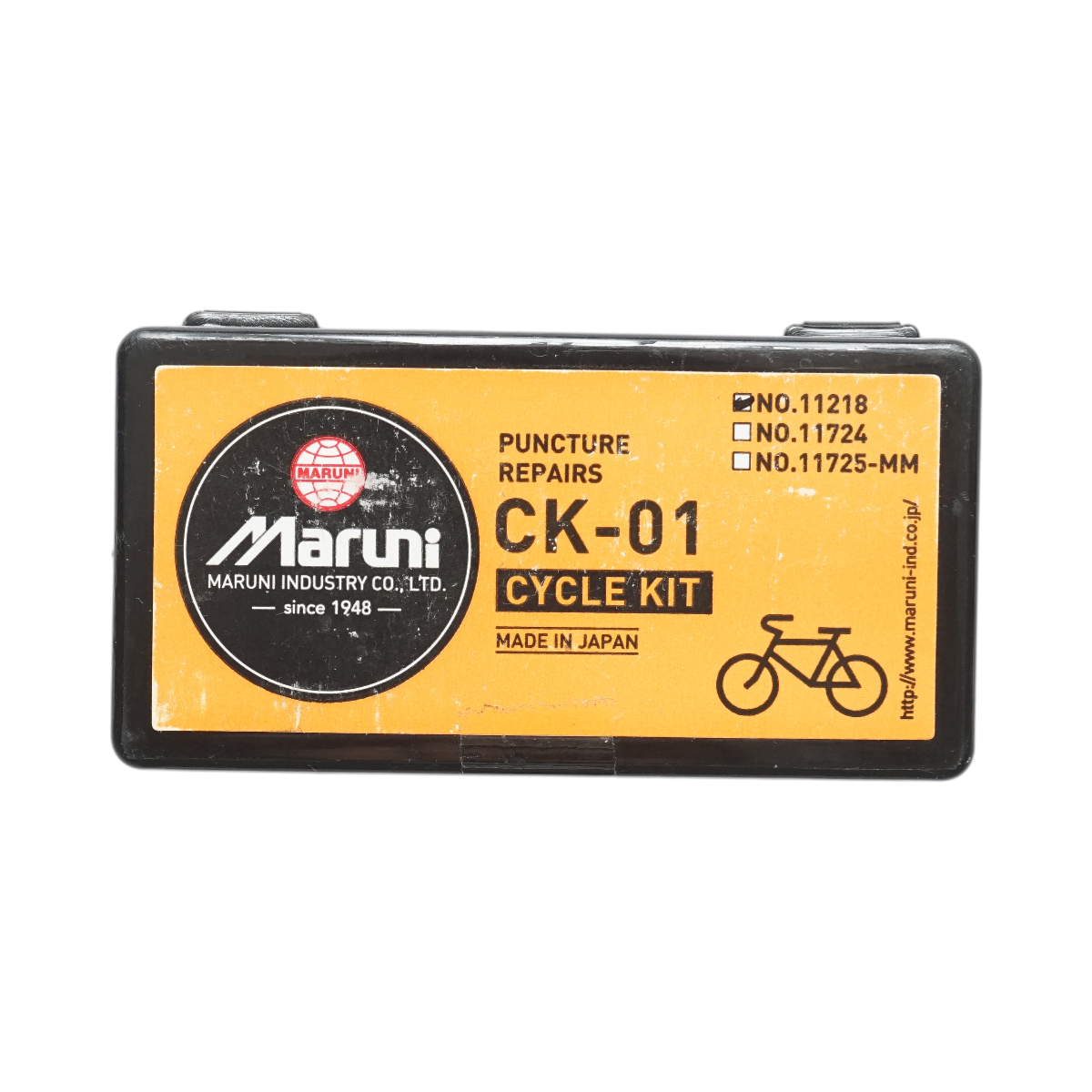 Kit di riparazione per camere d'aria di biciclette, motociclette, carriole e tuk-tuk, 8 pezzi, modello CK-01, prodotto da Maruni Japan - immagine 5