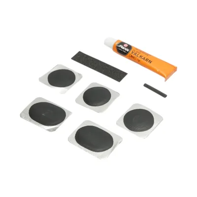 Kit di riparazione per camere d'aria di biciclette, motociclette, carriole e tuk-tuk, 8 pezzi, modello CK-01, prodotto da Maruni Japan - immagine 4