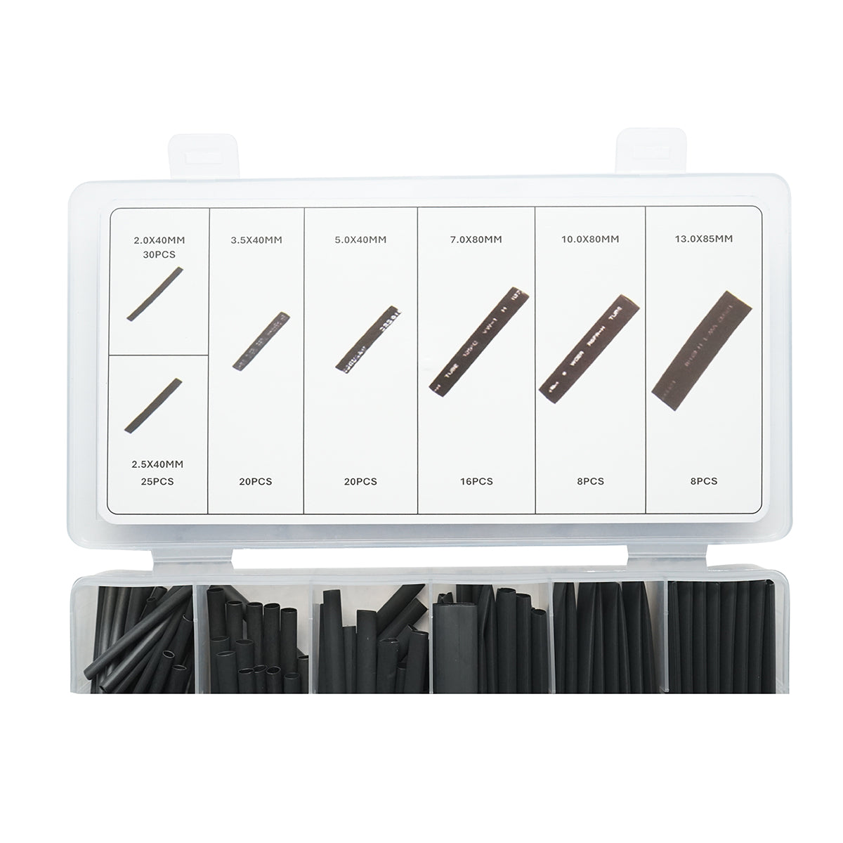 Kit di tubi termorestringenti Varnish 127 pezzi - immagine 4