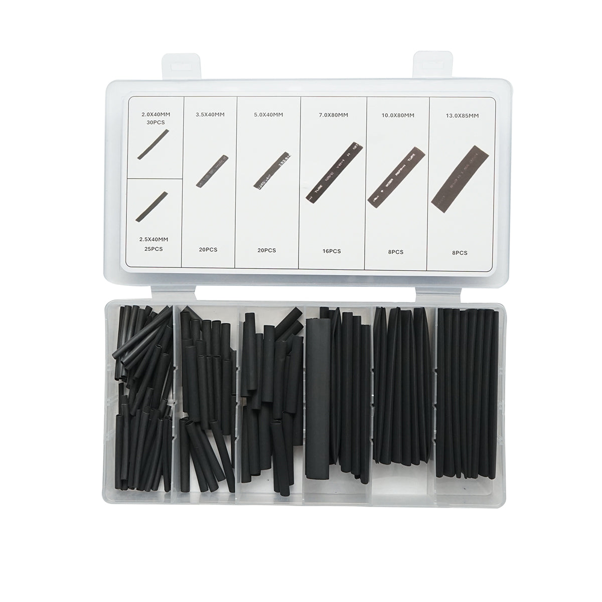 Kit di tubi termorestringenti Varnish 127 pezzi - immagine 2