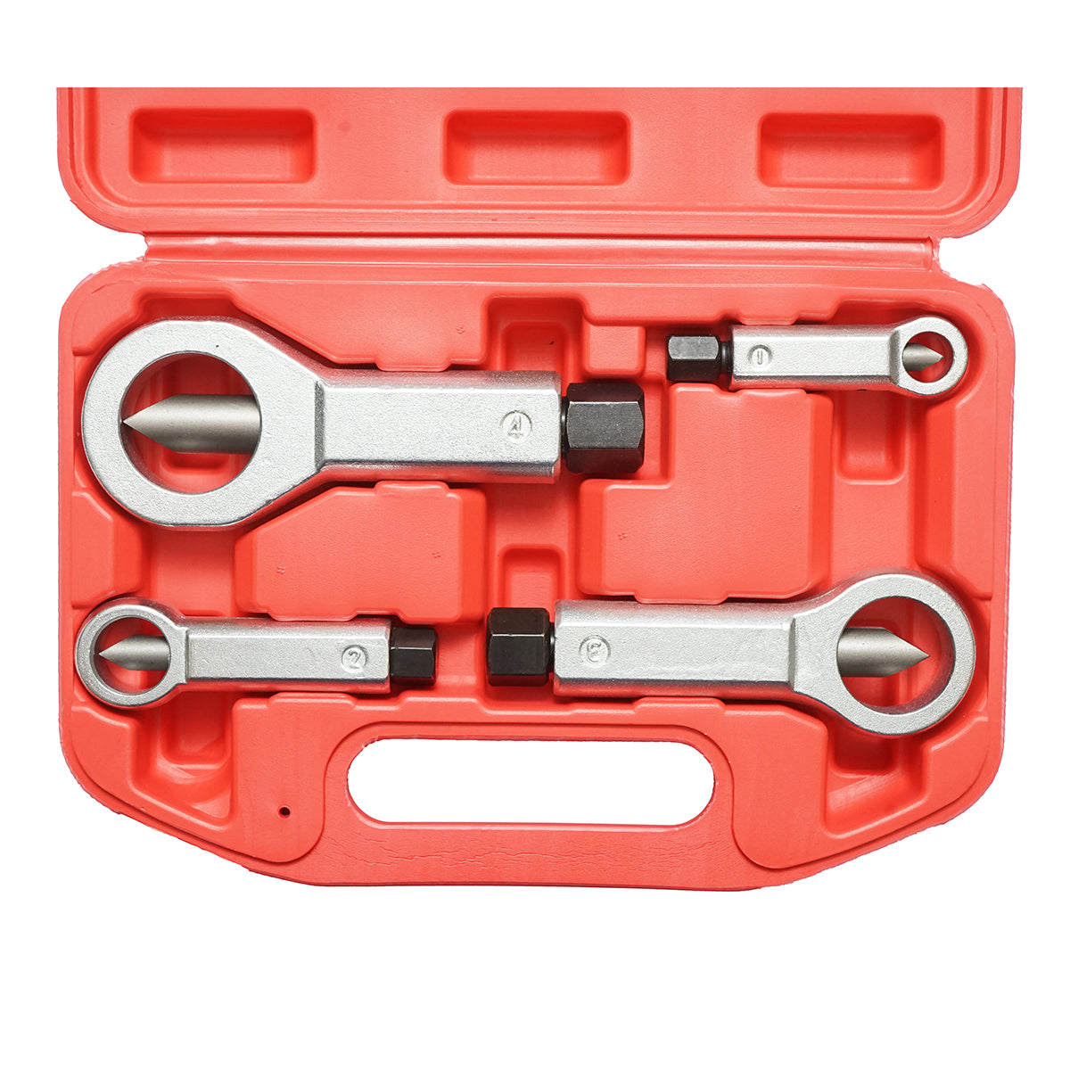 Kit di utensili per tagliare e rompere dadi bloccati, bloccati e arrugginiti da 9 a 27 mm Breckner Germany - immagine 3
