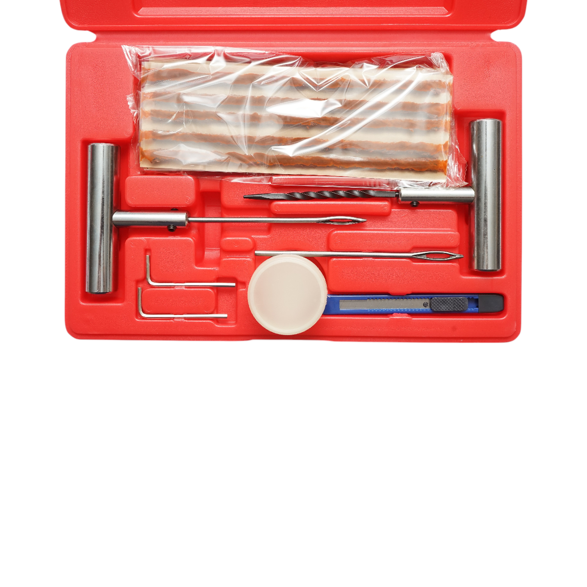 Kit di vulcanizzazione a freddo per pneumatici tubeless – 32 pezzi X‑TRA SEAL - immagine 2