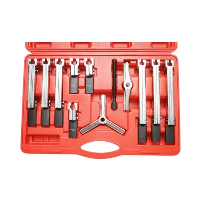 Kit estrattore cuscinetti a 2 e 3 bracci 100/200/250mm 13 pezzi Breckner Germany - immagine 3