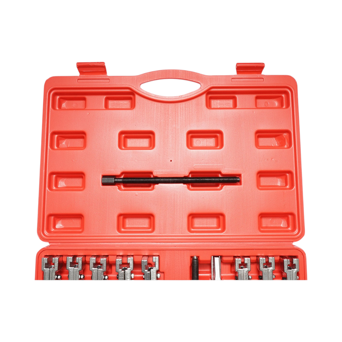 Kit estrattore cuscinetti a 2 e 3 bracci 100/200/250mm 13 pezzi Breckner Germany - immagine 4
