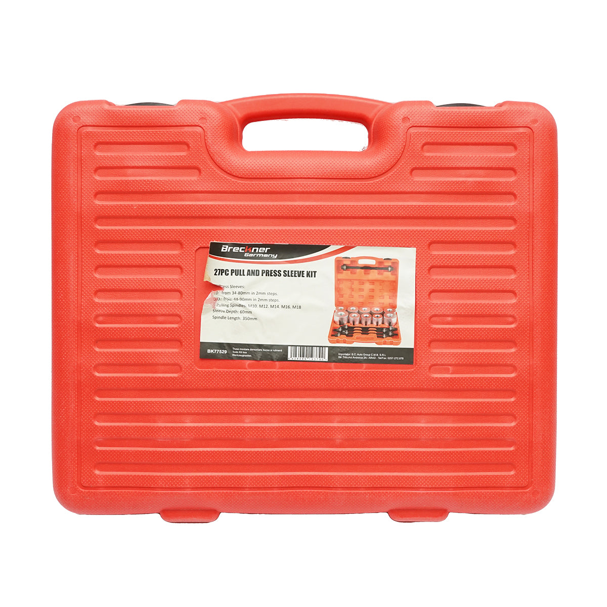 Kit estrattore di boccole e cuscinetti da 27 pezzi Breckner Germany - immagine 2