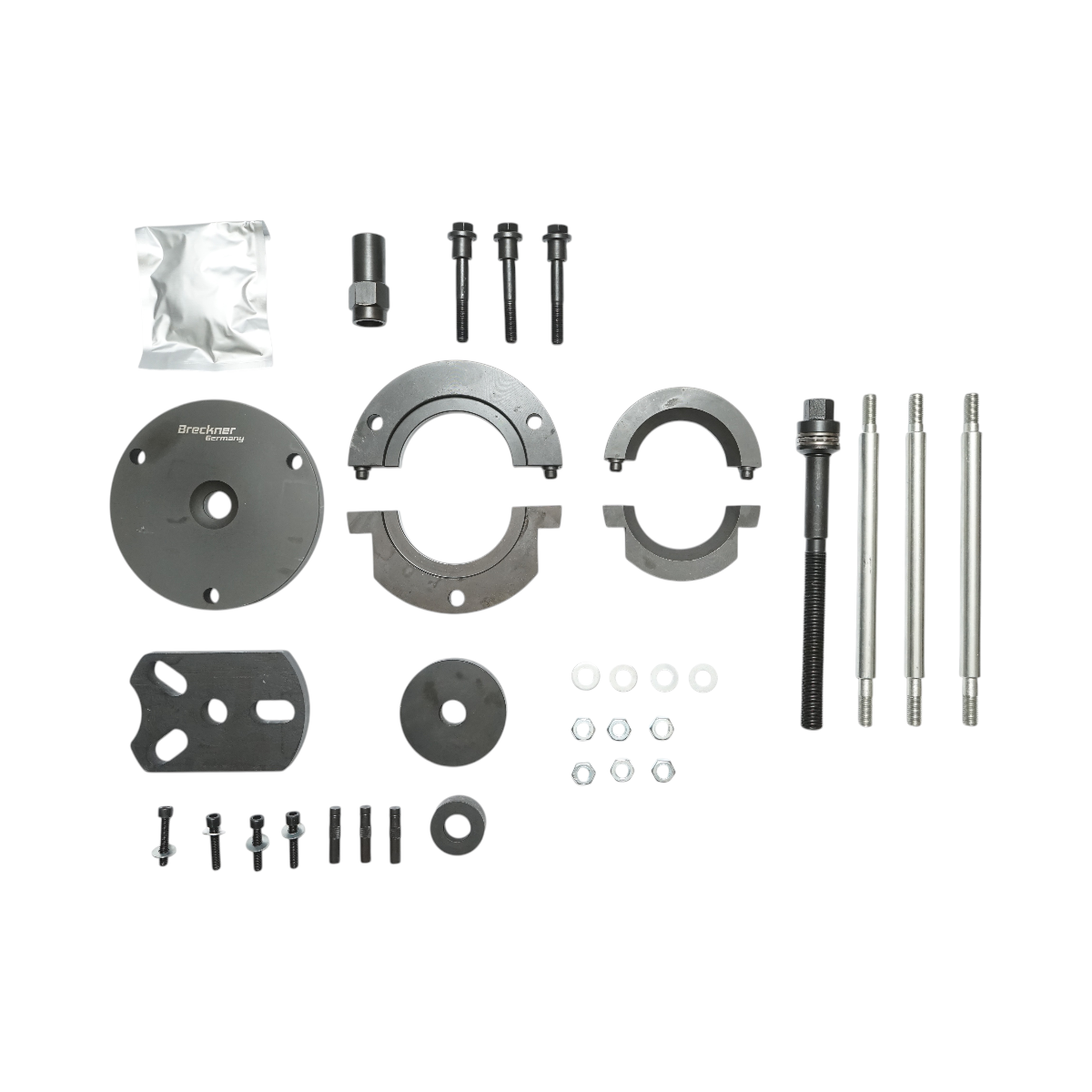 Kit estrattore per cuscinetti mozzo ruota GEN2 Citroen, Peugeot, Toyota, Opel 38 pezzi Breckner Germany - immagine 5