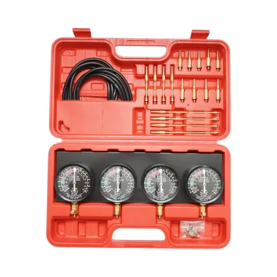 Kit fasatura iniezione, carburatori con 4 manometri e adattatori 36 pezzi - immagine 2