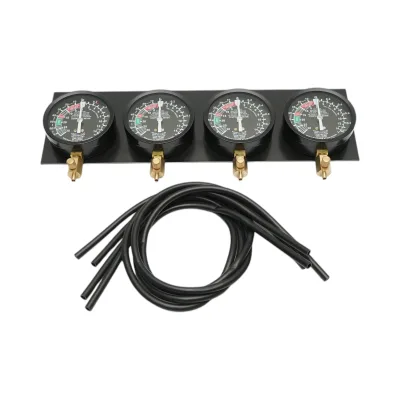 Kit fasatura iniezione, carburatori con 4 manometri e adattatori 36 pezzi - immagine 5