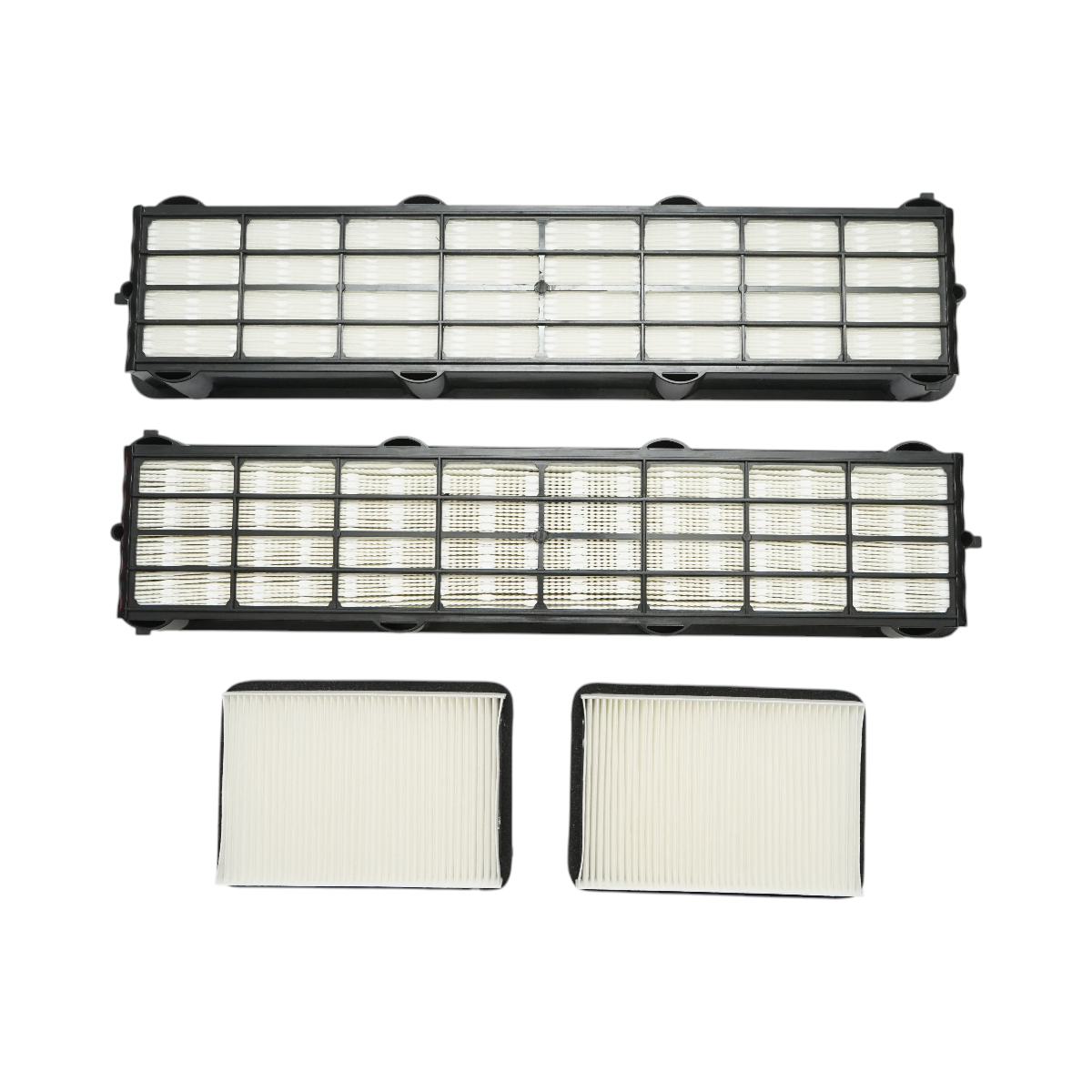 Kit filtro cabina per John Deere cod OEM KC90420CAG, XC164, VPM8146, AL208648, AL158986, L209778, L156225, L155288, CU2136, FP53236, AF55829, SKL46236