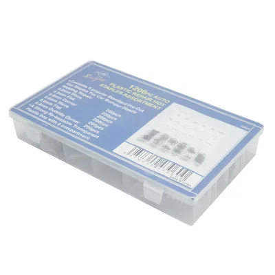 Kit graffette per pistola colla plastica 1200 pezzi - immagine 6