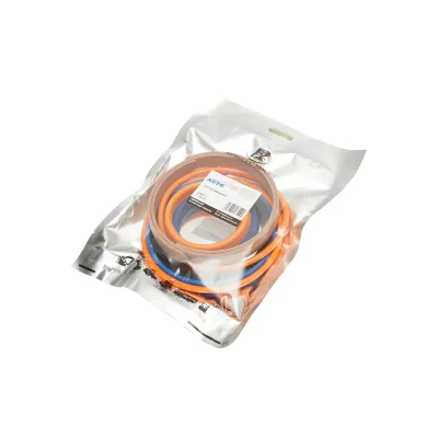Kit guarnizioni per riparazione cilindro idraulico, corpo fi 110 mm e stelo fi 60 mm per JCB 3CX, 4CX OEM 991-00110 - immagine 2