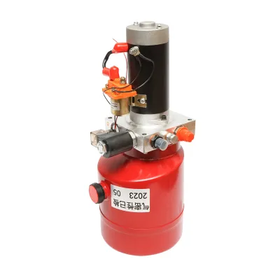 Kit idraulico ribaltamento 1 ton con telecomando 60VDC wireless 150 Bar, 0.8Kw, 150Bar - immagine 6