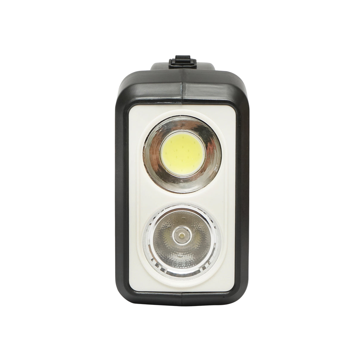 Kit illuminazione LED portatile con 3 lampadine/proiettore, pannello solare e batteria 6V, 4,5 Ah per pesca in campeggio GD-7COB - immagine 3