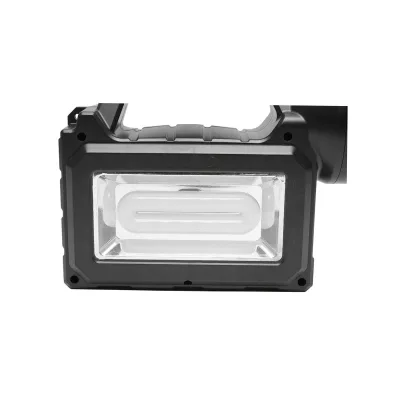 Kit illuminazione LED portatile con 3 lampadine/proiettore, pannello solare e batteria da 3,7 V, 5500 Ah per pesca in campeggio GD-P30 - immagine 5