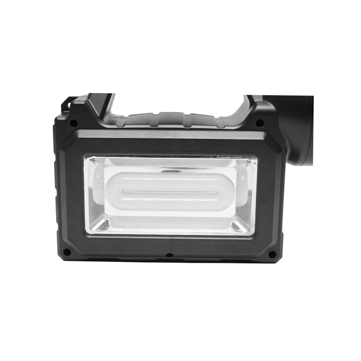 Kit illuminazione LED portatile con 3 lampadine/proiettore, pannello solare e batteria da 3,7 V, 5500 Ah per pesca in campeggio GD-P30 - immagine 5