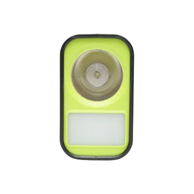 Kit illuminazione LED portatile con 3 lampadine/proiettore, pannello solare e batteria da 6V, 4,5Ah per pesca in campeggio GD-12 - immagine 3