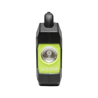 Kit illuminazione portatile a LED con 3 lampadine/proiettore, radio FM, pannello solare e batteria da 6 V, 4,5 Ah per la pesca in campeggio GD-15 - immagine 3