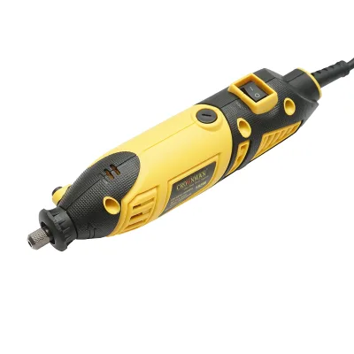 Kit mini fresa 185W, 220V tipo biax, 9 velocità 8000-35000rpm 211 pezzi Crownman - immagine 5