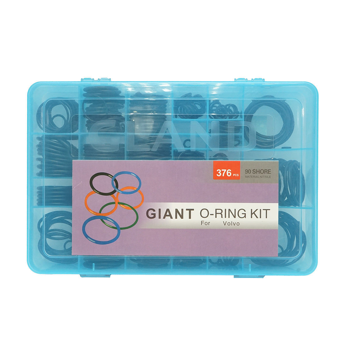 Kit O-ring Daewoo Volvo Doosan 376 pezzi - immagine 3