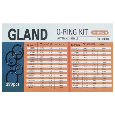 Kit O-ring Hitachi da 383 pezzi - immagine 4