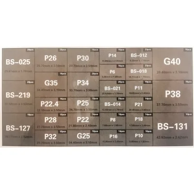 Kit O-ring Hyundai da 376 pezzi. - immagine 4