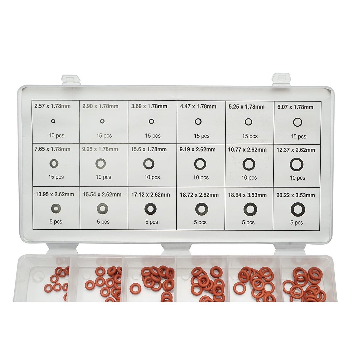 Kit O-ring Viton 180 pezzi - immagine 4
