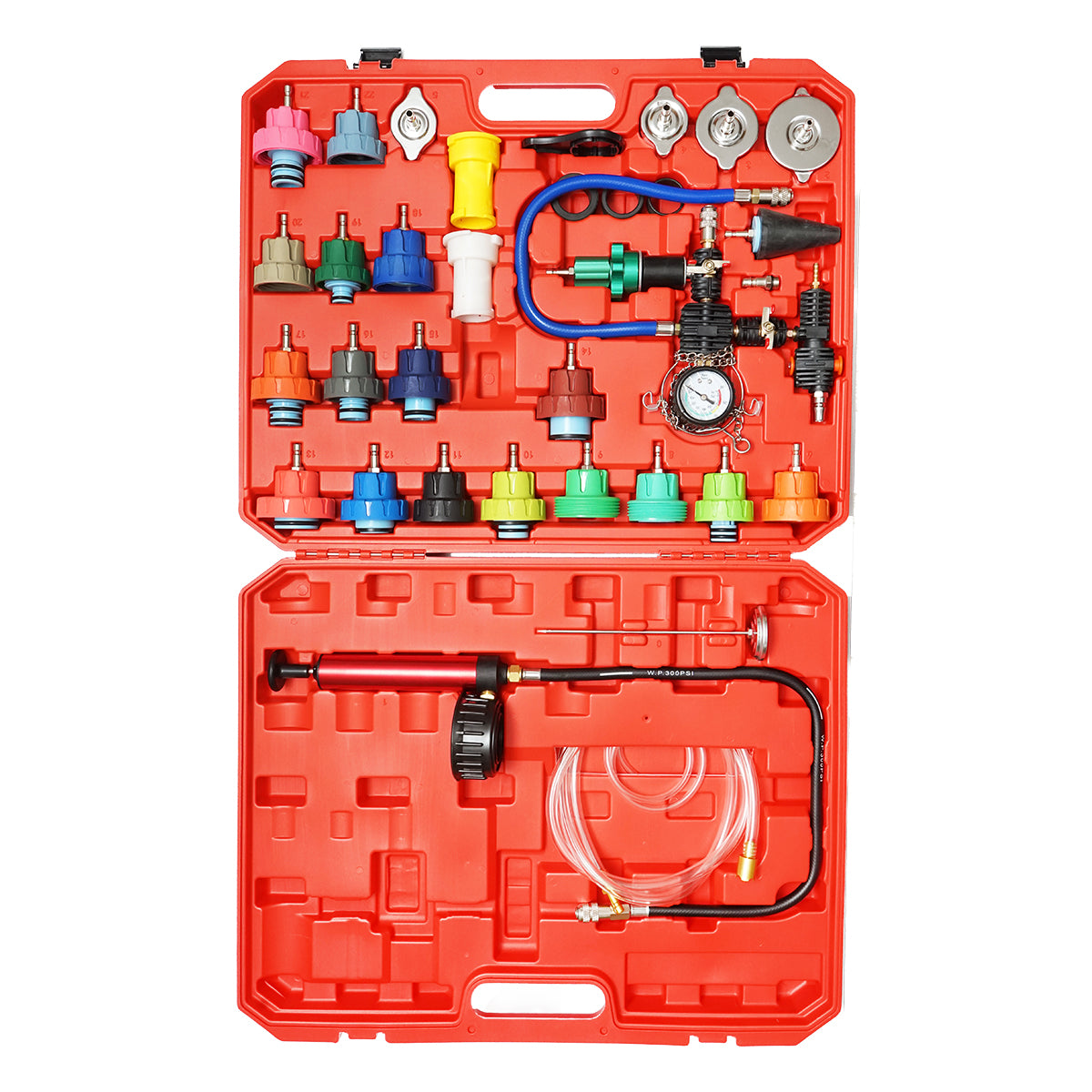 Kit per la prova della pressione del sistema di raffreddamento dell'auto - immagine 3