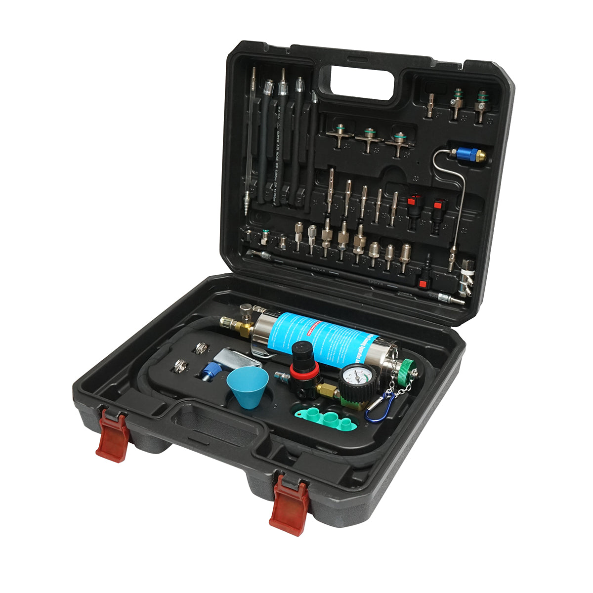 Kit per la pulizia degli iniettori di carburante di aspirazione 39 pezzi Breckner Germany - immagine 2