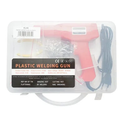 Kit pistola, apparecchio professionale per saldatura/incollaggio materie plastiche, 50W - immagine 5