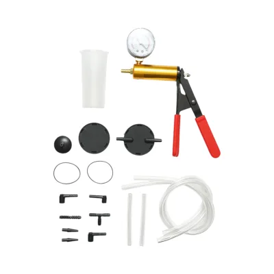 Kit pompa di prova pressione e vuoto per spurgo freni, test ABS, EGR, AC e sistemi di riscaldamento auto - immagine 4